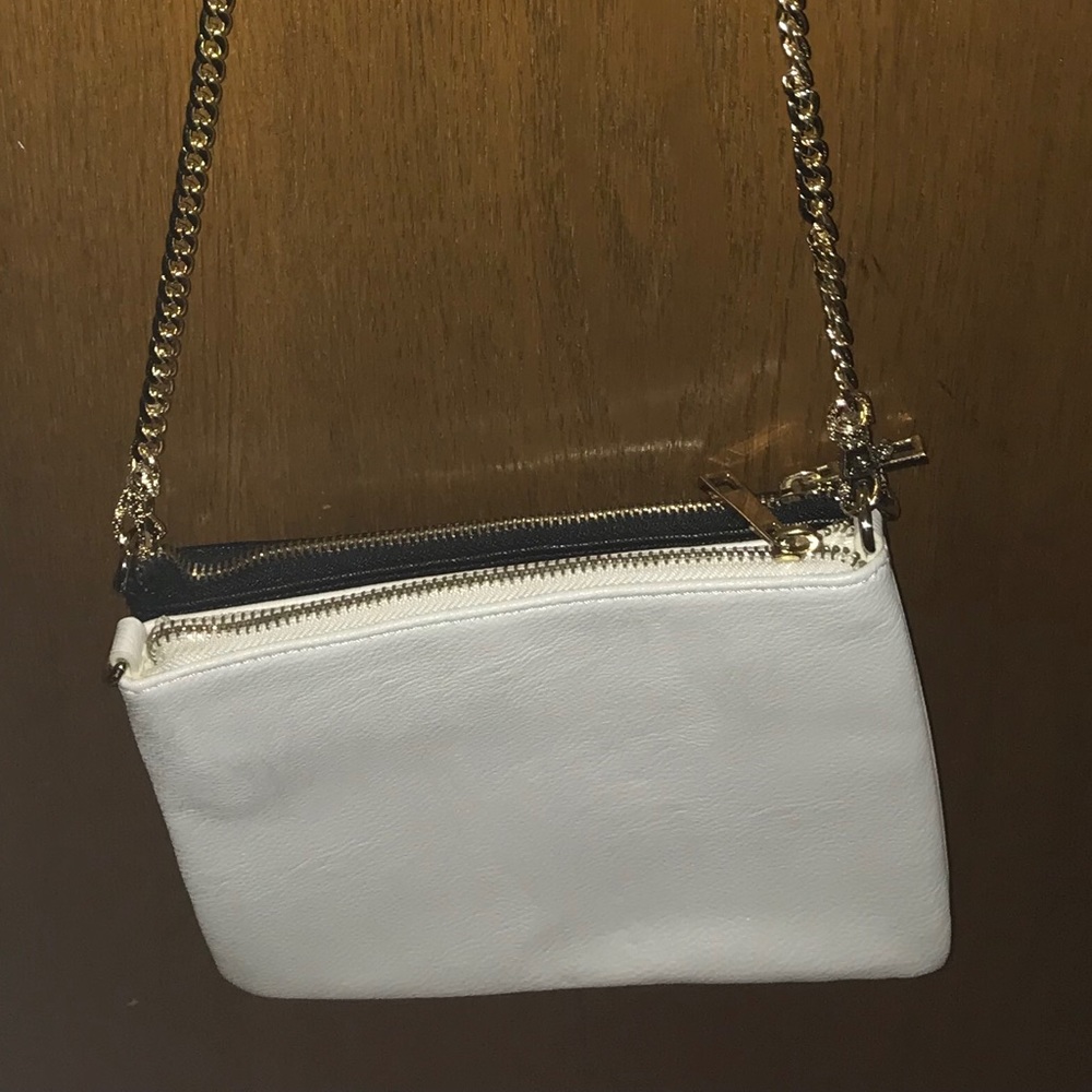 Steve Madden NWOT black and white clutch purse - Picture 1 of 5